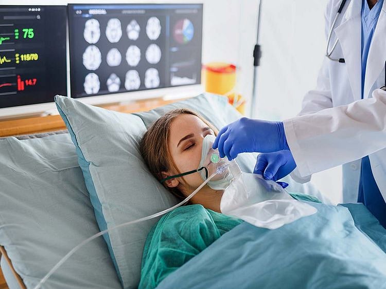 Stock doctor patient hospital