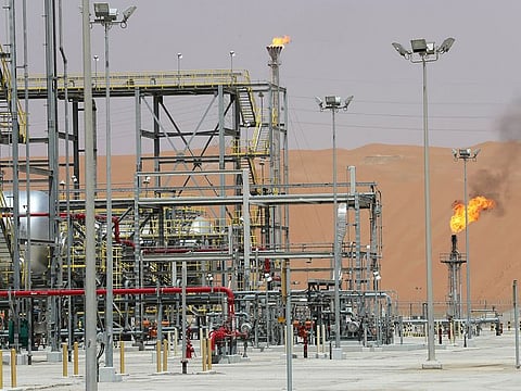 Saudi Aramco's Shaybah oilfield in the Empty Quarter, Saudi Arabia. Photo for illustrative purpose.