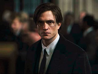 Robert Pattinson as Batman.