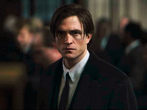 Robert Pattinson as Batman.