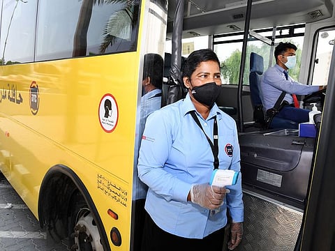 Dubai Taxi has introduced precautionary measures for school transport service, limiting number of students per bus.