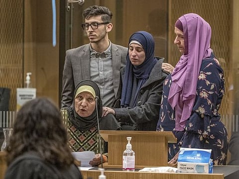 Pictures: Families confront New Zealand mosque shooter at sentencing