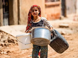 Turkish forces cuts off water supply in northeast Syria town