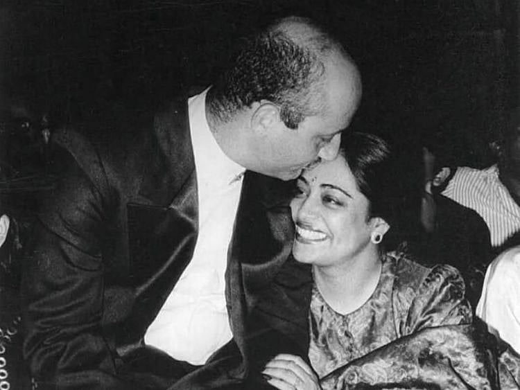 Anupan and Kirron Kher