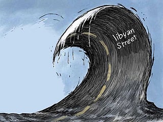 Cartoons: Libyan turmoil to US political slugfest 