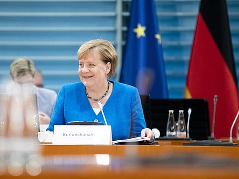 German Chancellor Angela Merkel 