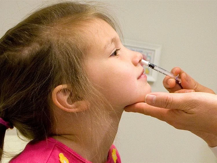 FluMist needle free flu vaccine