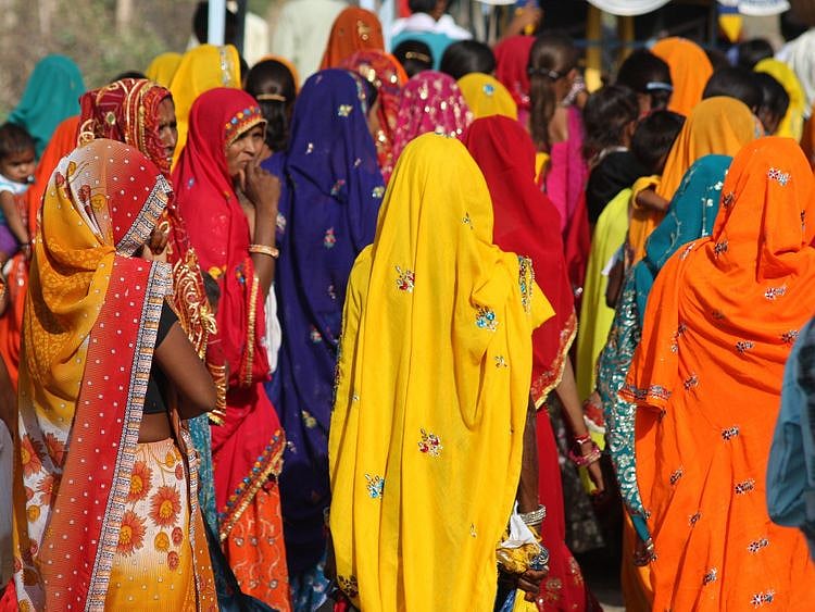 Group of women in India