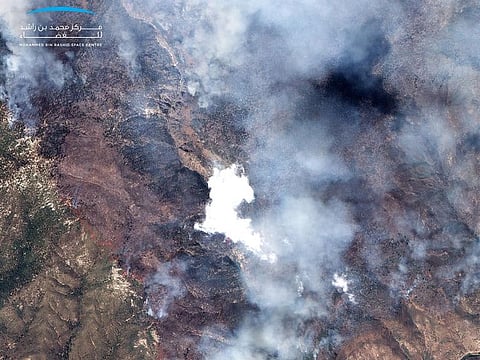 KhalifaSat took high-resolution detailed images to help governments and private sectors get accurate data and allow them to monitor environmental changes.