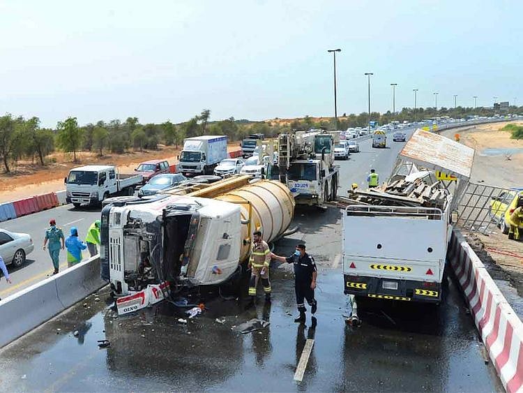 Sharjah Accident 