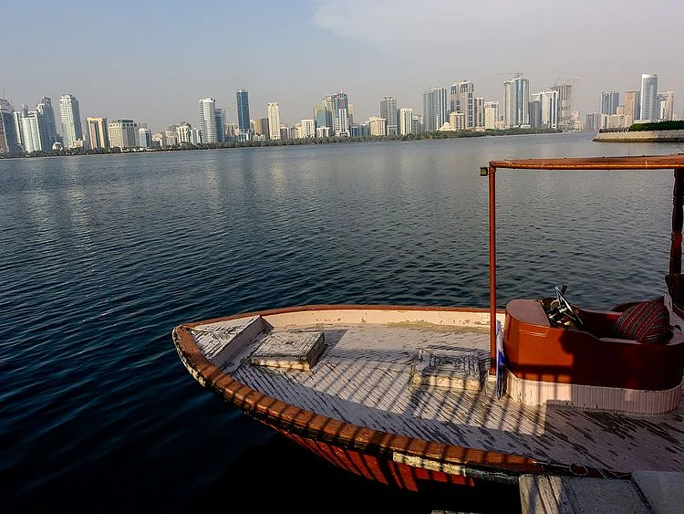 Stock Sharjah skyline