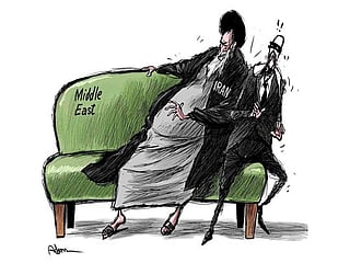 Cartoons: Iran’s meddling in Middle East to US race debate