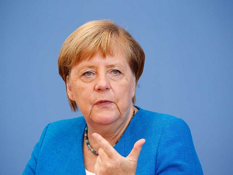 German Chancellor Angela Merkel 