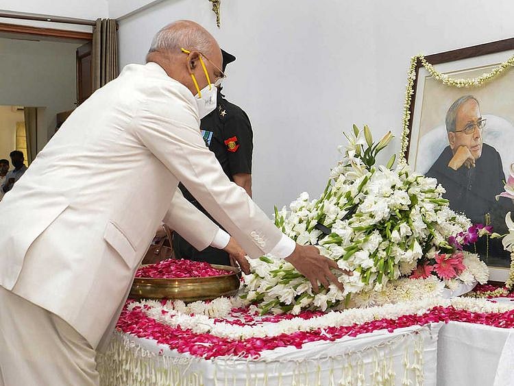 Ram Nath kOVIND Pranab Mukherjee