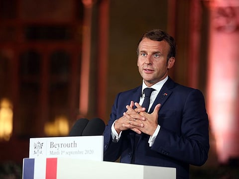 France's president Emmanuel Macron
