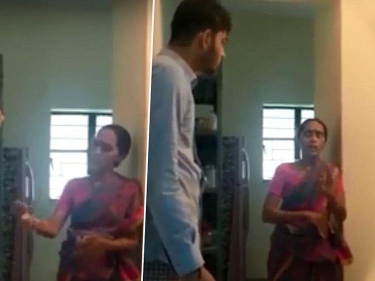 Domestic worker argues for wages in viral clip