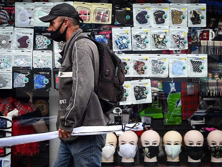 Glasgow facemasks UK SCotland