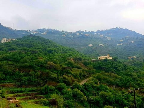 Saudi Arabia's Faifa mountains.