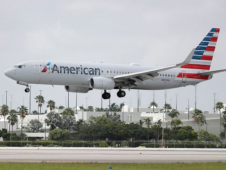 Stock Boeing American airlines