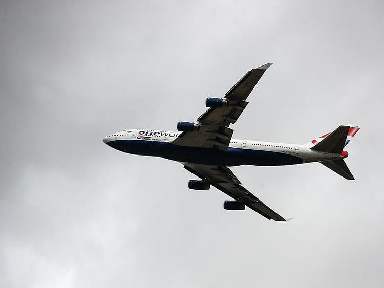 Stock Boeing airline
