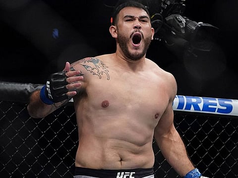 Augusto Sakai is rising up the UFC heavyweight ranks