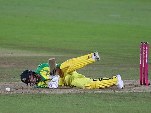 David Warner and Australia were downed by England.