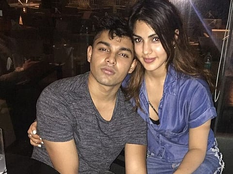 Showik and Rhea Chakraborty.