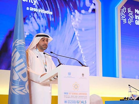 Badr Al Olama heads the Organising Committee for the Global Manufacturing and Industrialisation Summit.