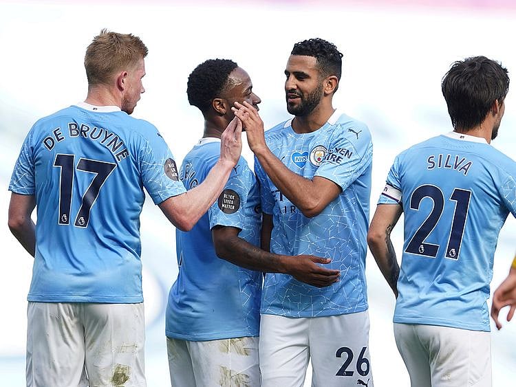 Manchester City's Riyad Mahrez has coronavirus