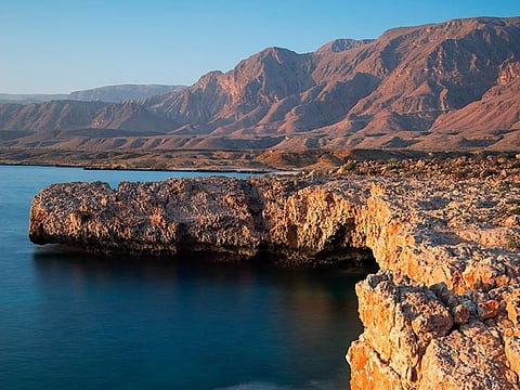 Two workers have been killed in a landslide in Oman.