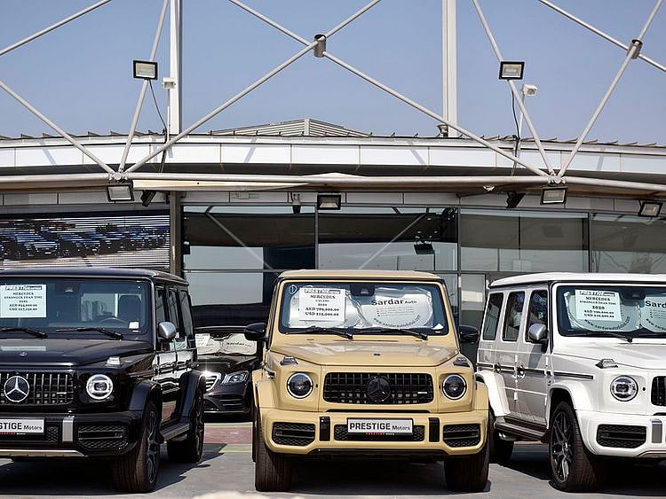 Stock used cars sale 