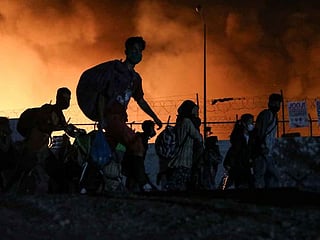 Fire sweeps through Greece refugee camp on COVID-19 lockdown