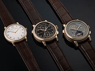 A. Lange & Söhne trio marks a special occasion