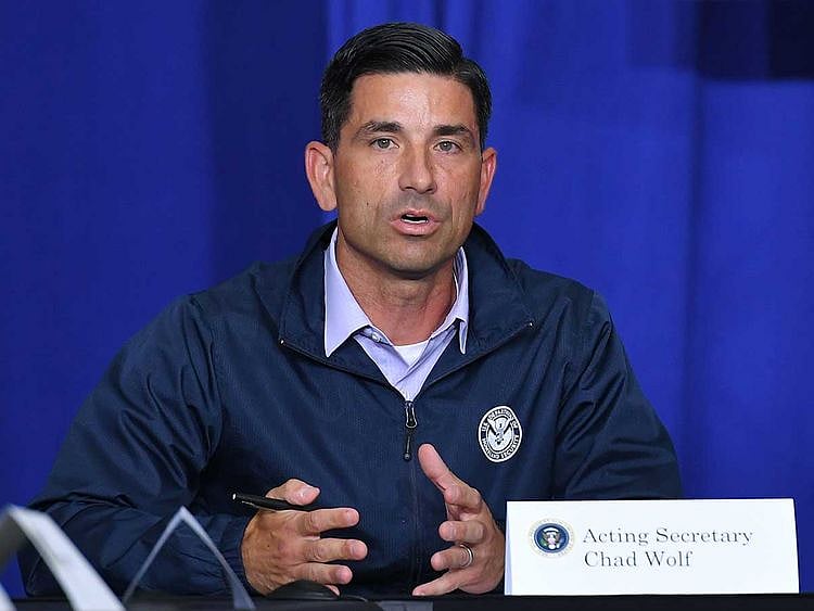  Acting Homeland Security Secretary Chad Wolf