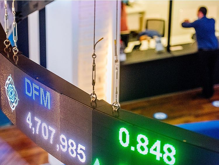 Stock DFM Dubai stock market