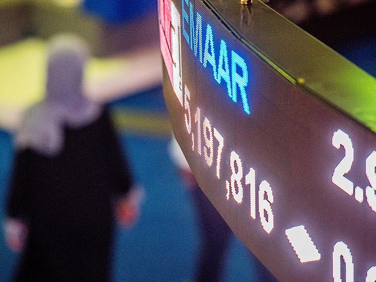 Stock DFM Dubai stock market