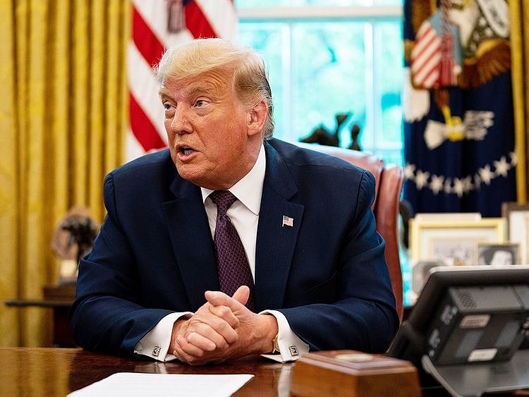 US President Donald Trump