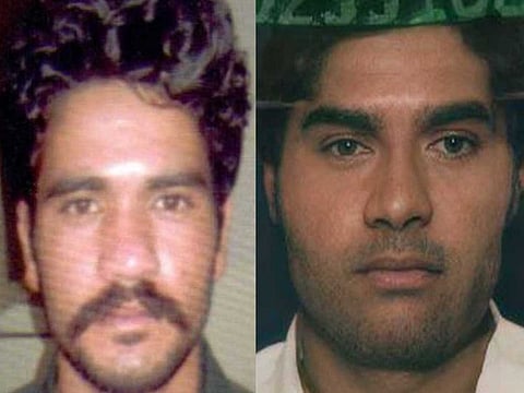 Abid Ali (left) and Waqarul Hassan, the two main accused. Hassan surrendered to the police. 