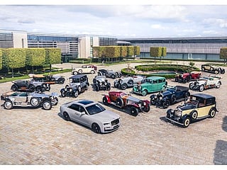 In Pictures: New Rolls-Royce Ghost meets its forebears