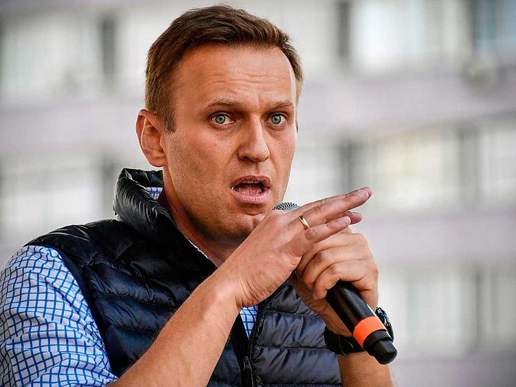 Russian opposition leader Alexei Navalny