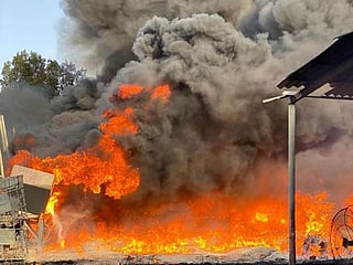 In photos: Massive fire breaks out in Ajman