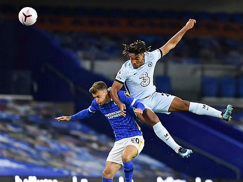 England's Reece James (right) is hoping to be fit for the Qatar World Cup.