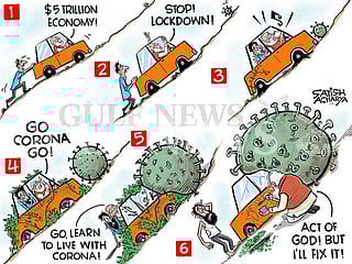 Cartoon from Satish: India’s coronavirus crisis