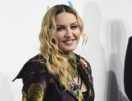 Madonna attends the 11th Annual Billboard Women in Music honors at Pier 36 on Friday, December 9, 2016, in New York.