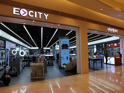 The new ECity retail outlet at Yas Mall