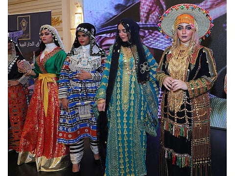 Saudi costumes designed by Omiama Kindassa.