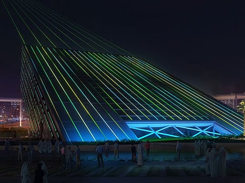 The Saudi Pavilion, resembling a huge window opening up from the ground and soaring into the sky, will offer a peek into how the kingdom is shaping both its own and the world’s future.
