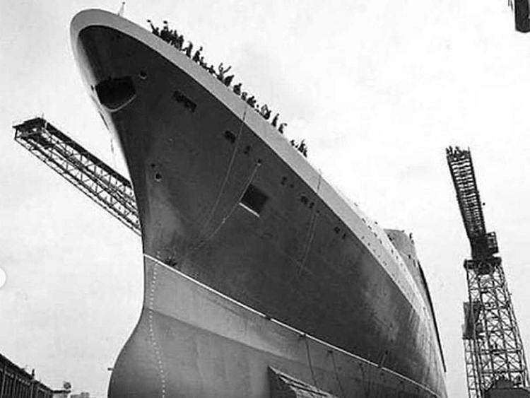 The QE2 in 1967