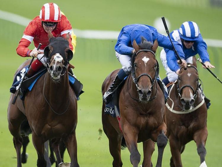 Godolphin's La Barrosa wins the Tattersalls Stakes