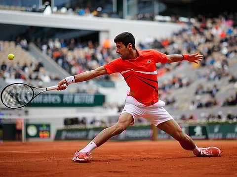 Novak Djokovic is prepared for a tough time at the French Open